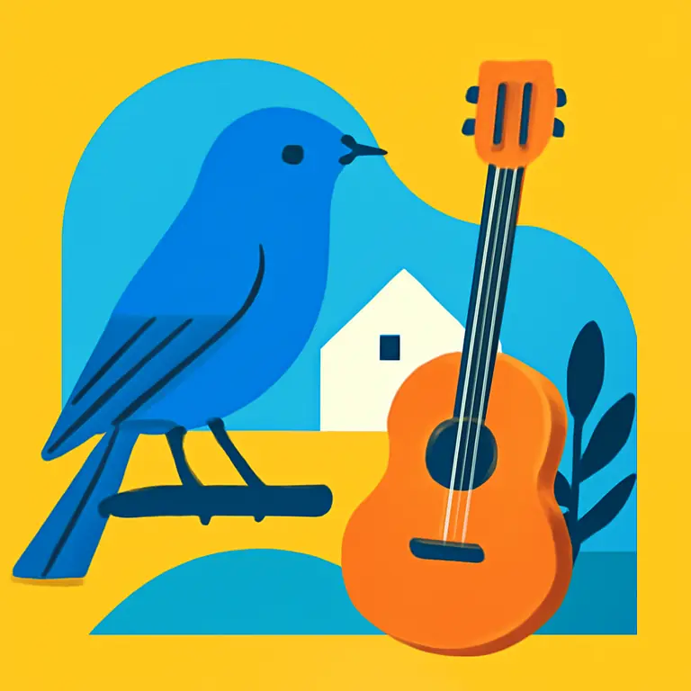 Aves y sonidos rurales - portada del puzzle