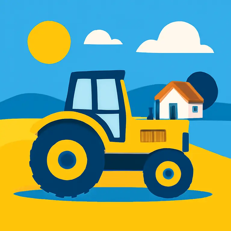 Vida rural y campo - portada del puzzle