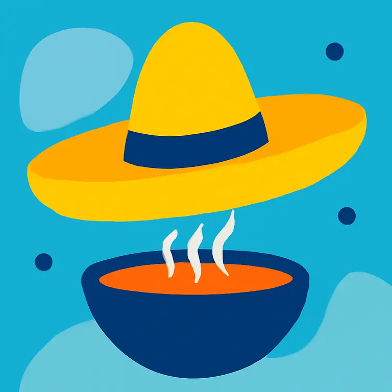 Sabores y Sombreros - portada del puzzle