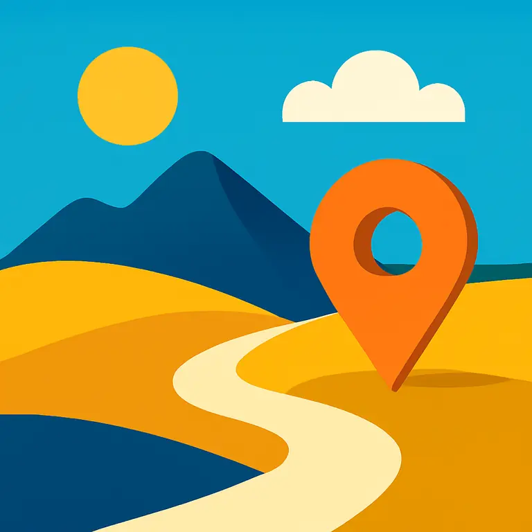 Paisajes y rutas variadas - portada del puzzle