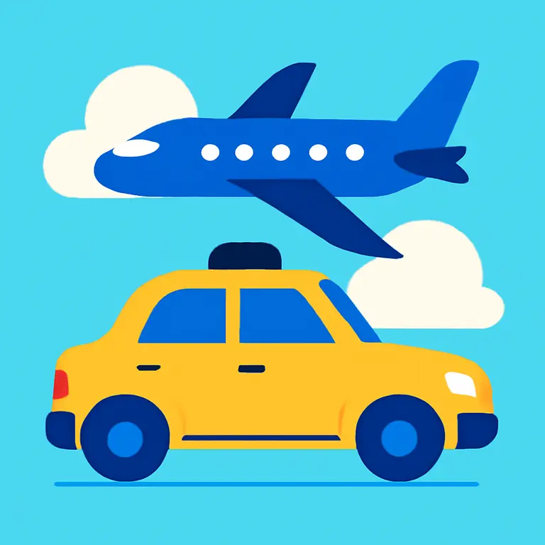 Medios de transporte y - portada del puzzle