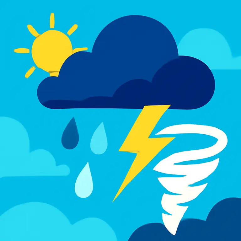 Fenómenos Atmosféricos - portada del puzzle