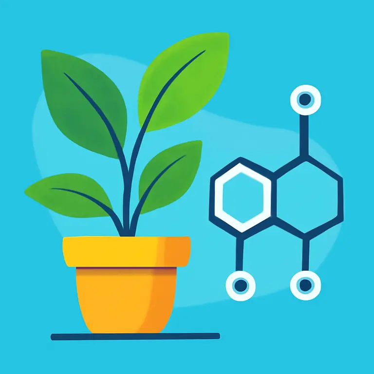 Plantas y compuestos naturales - portada del puzzle