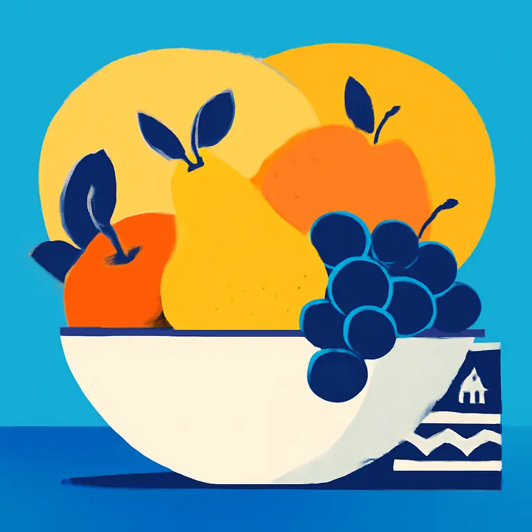 Frutos y Tradiciones - portada del puzzle