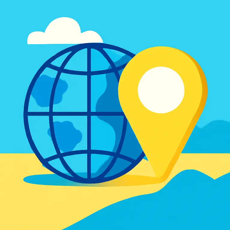 Lugares y Límites Geográficos - portada del puzzle