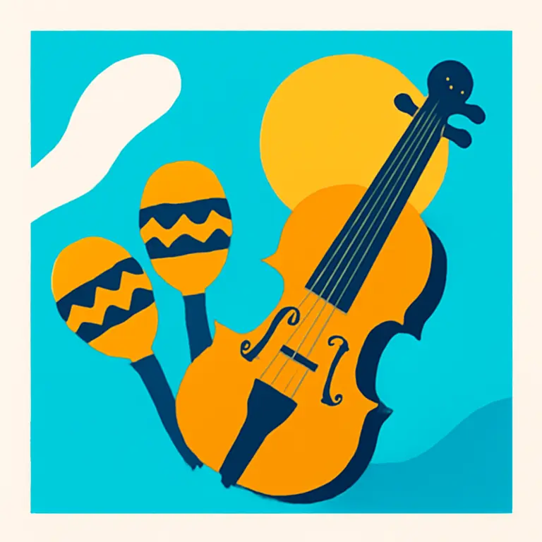 Instrumentos y Ritmos - portada del puzzle