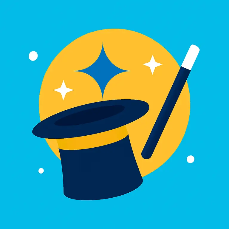 Diversión y magia - portada del puzzle