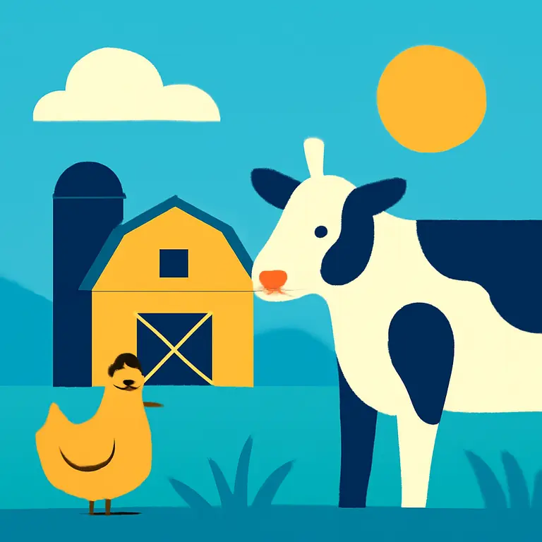 Vida Rural y Animal - portada del puzzle