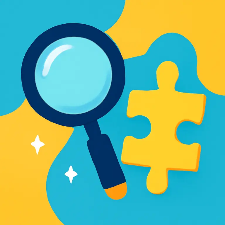 Misterios y desafíos - portada del puzzle