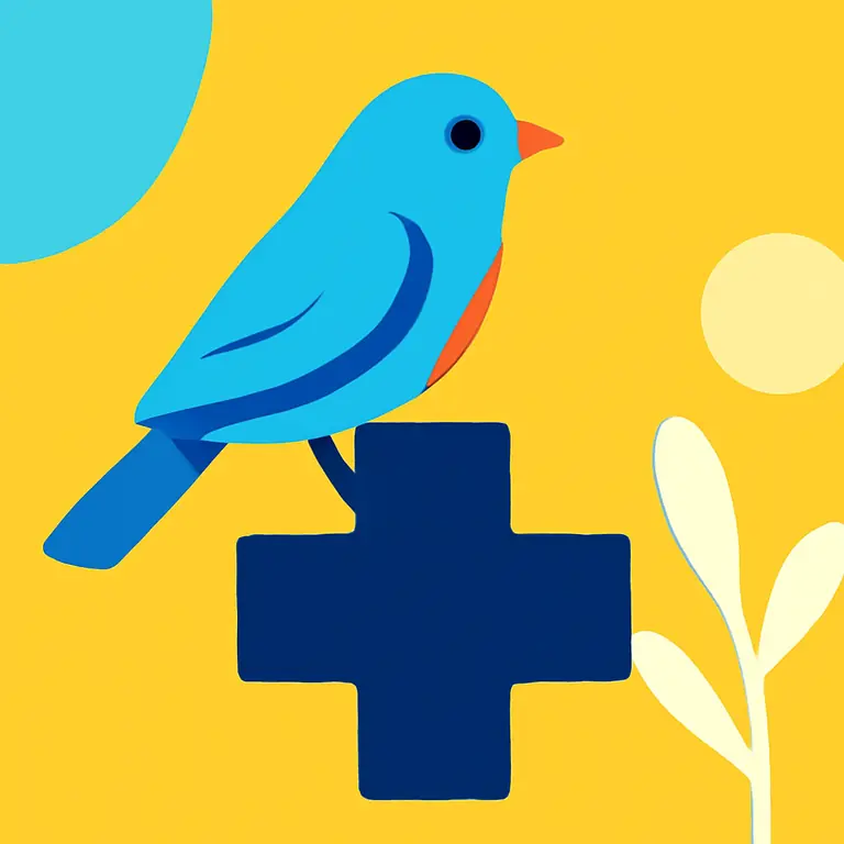 Aves y salud - portada del puzzle