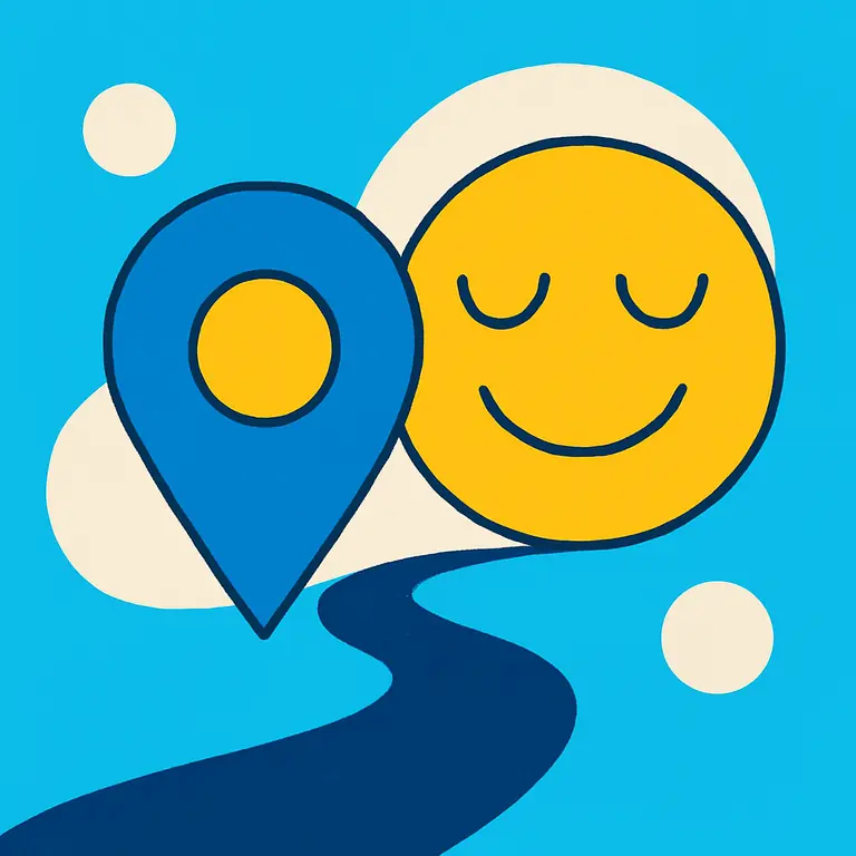 Lugares y estados emocionales - portada del puzzle