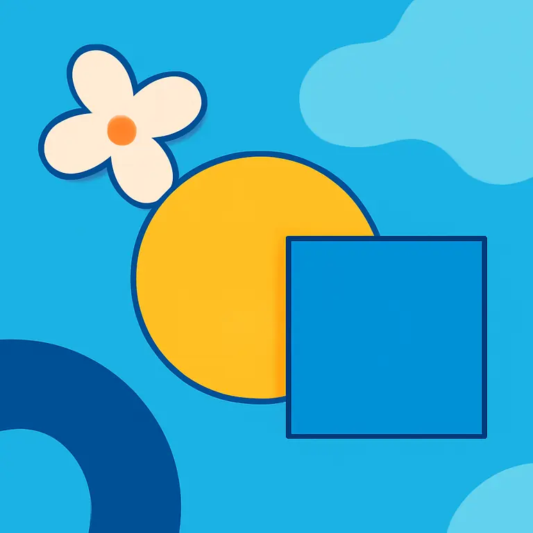 Elementos y formas - portada del puzzle