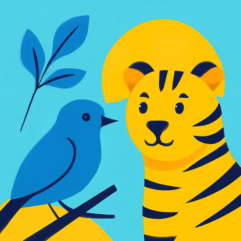 Vida y naturaleza animal - portada del puzzle