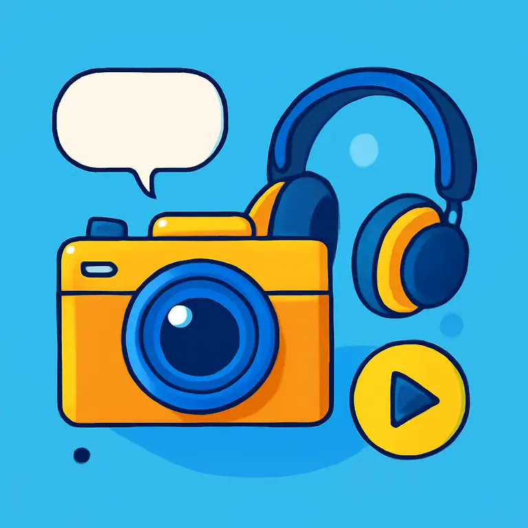 Medios y accesorios - portada del puzzle