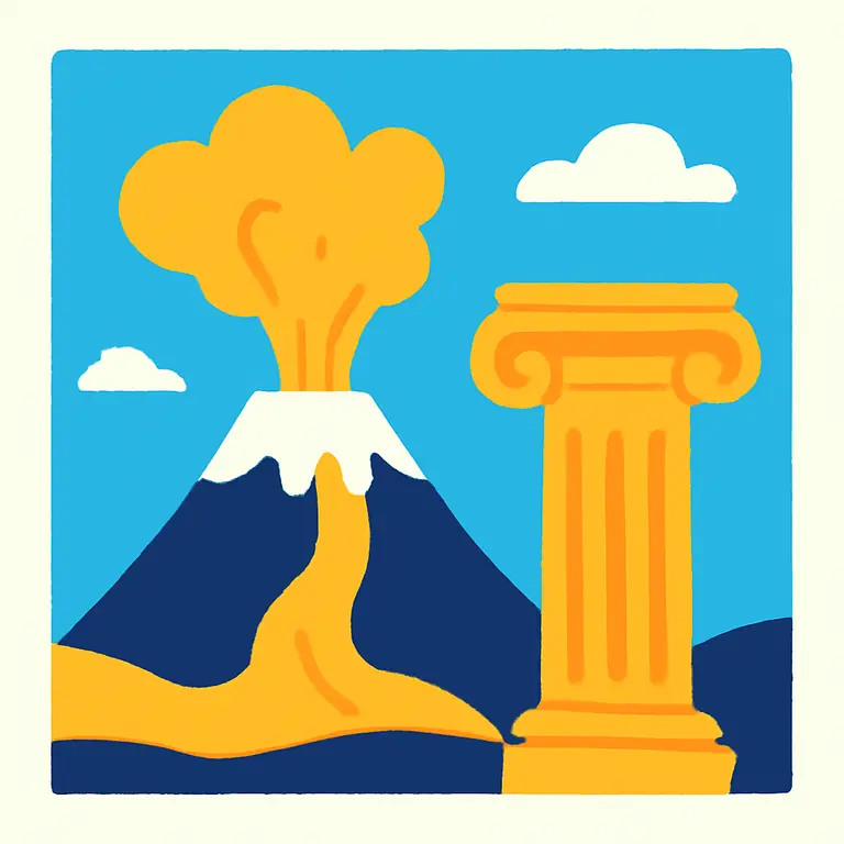 Природные явления и история - обложка пазла