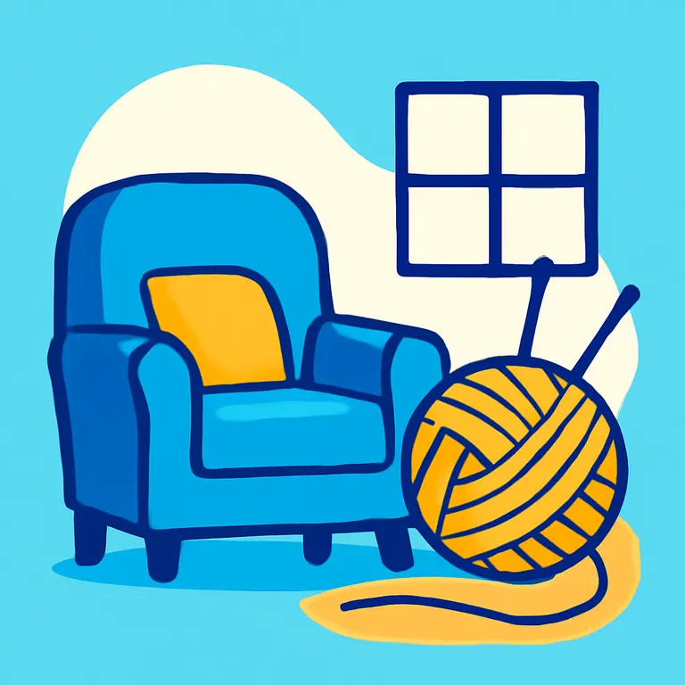 Домашний уют и материалы - обложка пазла