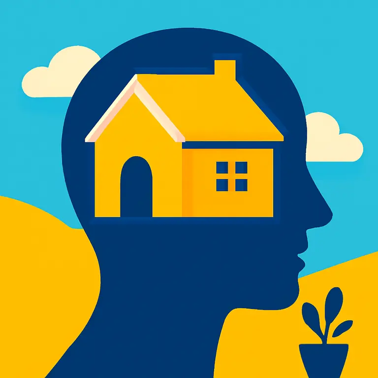 Внутренний мир дома - обложка пазла