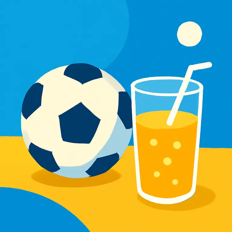 Спорт и напитки - обложка пазла