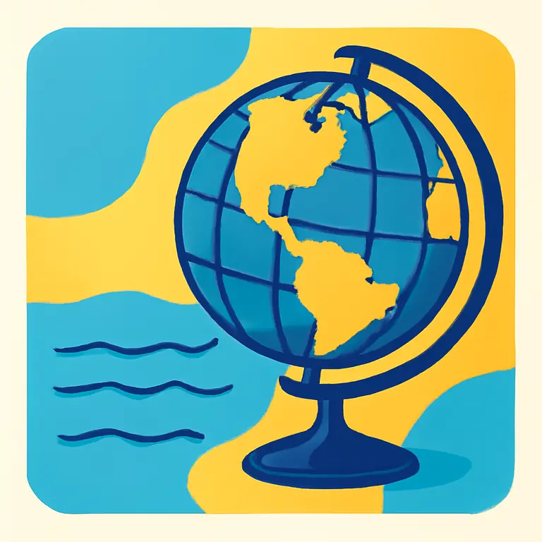 Водоемы и география - обложка пазла