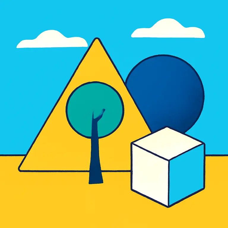 Природные и геометрические термины - обложка пазла