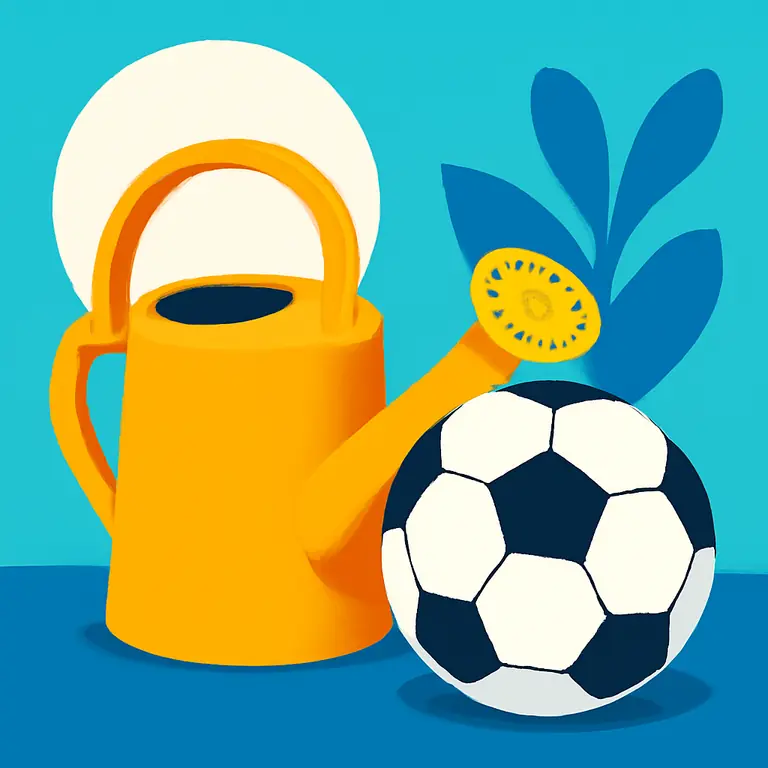 Сад и спорт - обложка пазла