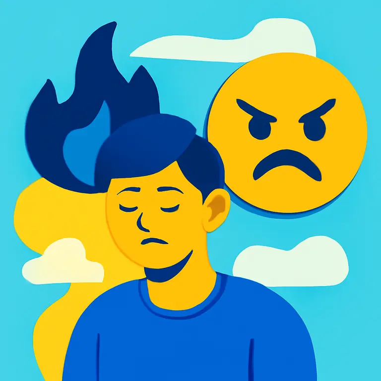 Эмоции и бунты - обложка пазла