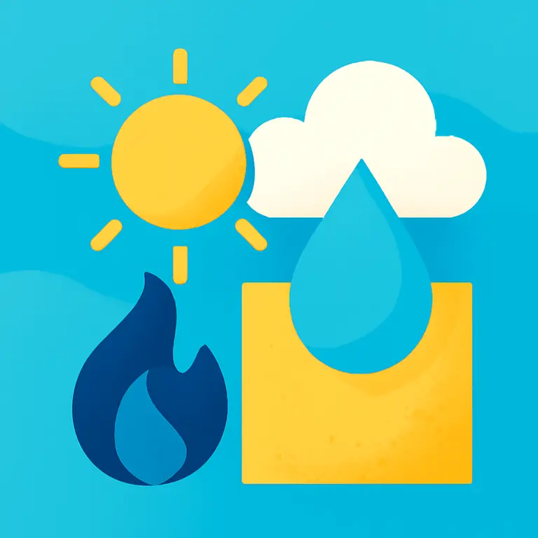 Природные явления и вещества - обложка пазла