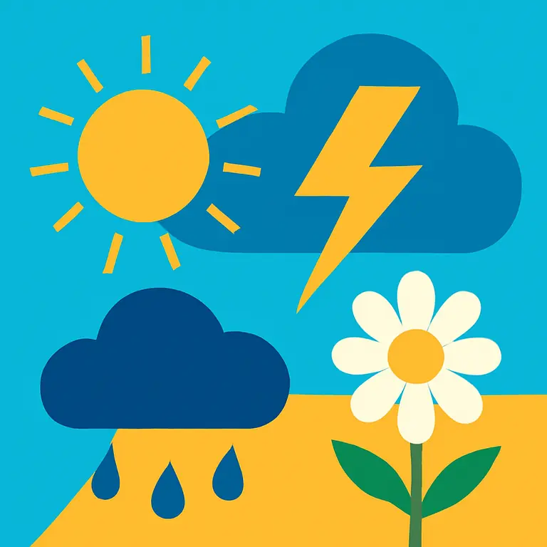 Природные явления и знаки - обложка пазла