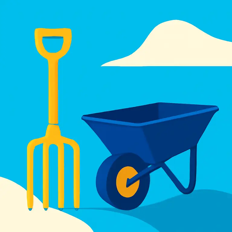 Сельскохозяйственные инструменты - обложка пазла