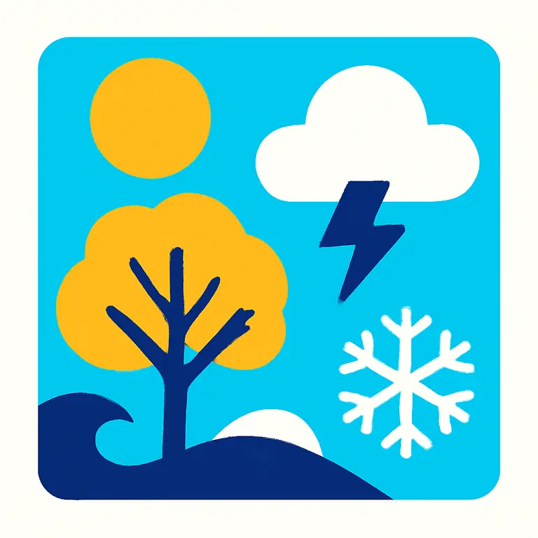 Времена и явления природы - обложка пазла