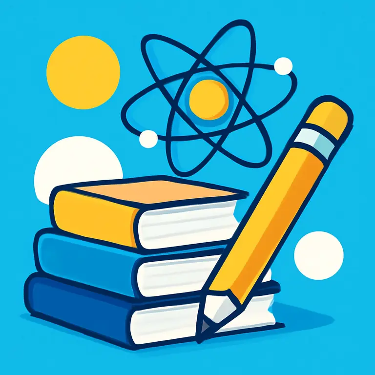 Школьные науки и термины - обложка пазла