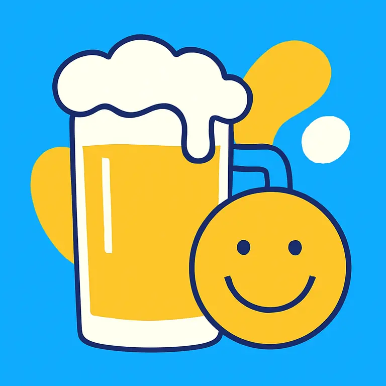 Напитки и радость - обложка пазла