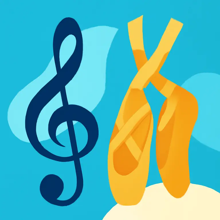 Музыкальные термины и танцы - обложка пазла