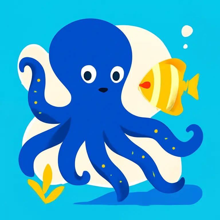 Морские обитатели - обложка пазла