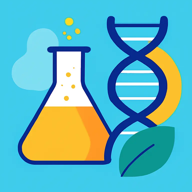 Химия и биология - обложка пазла