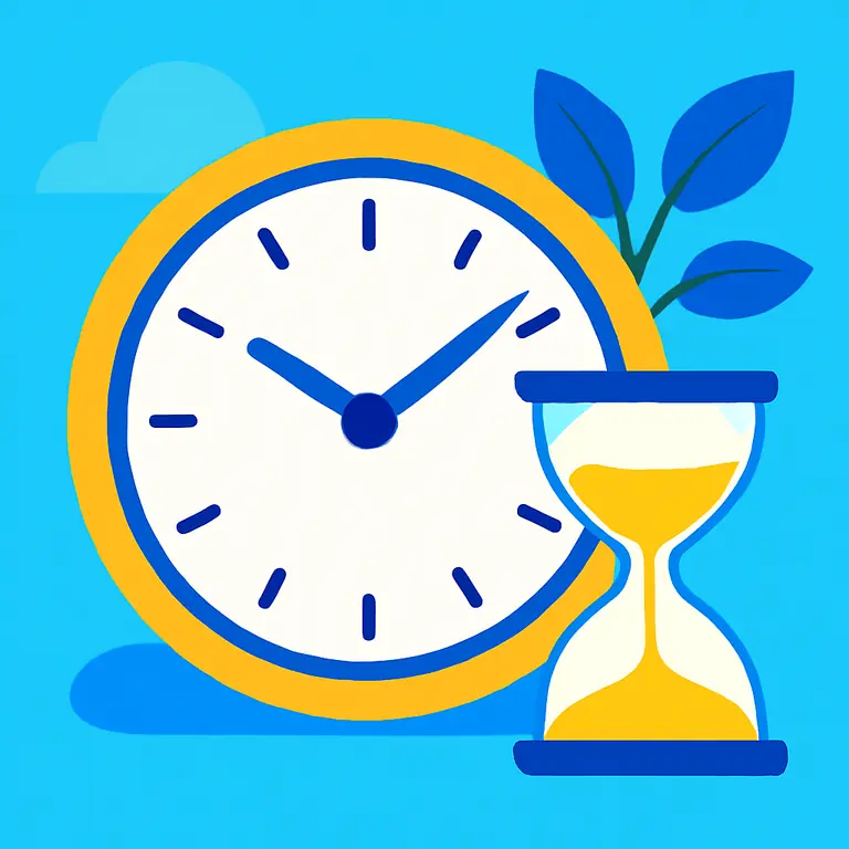 Отсчёт времени - обложка пазла