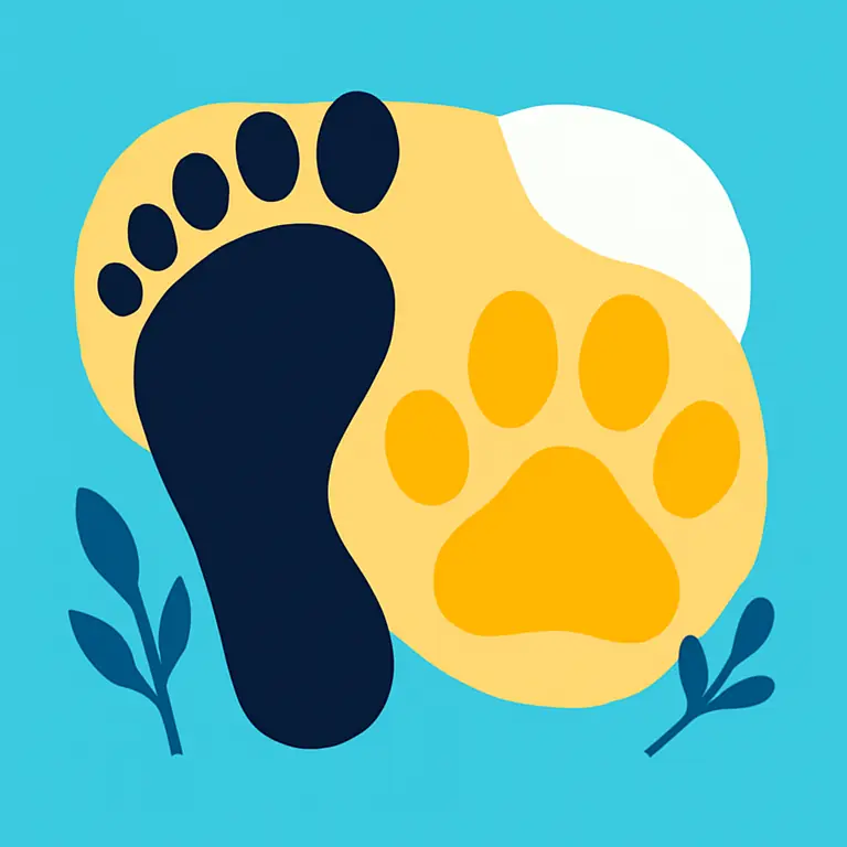 Природа и следы - обложка пазла