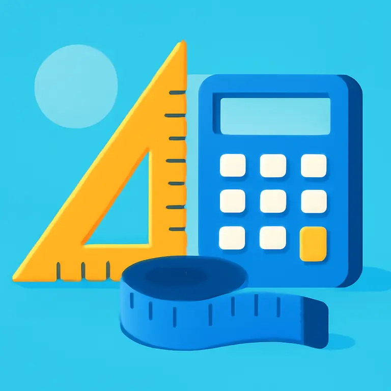 Математика и измерения - обложка пазла