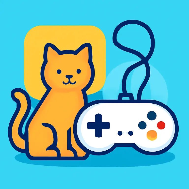 Животные и игры - обложка пазла