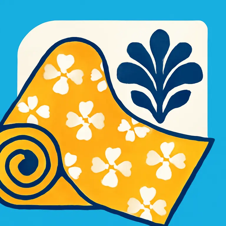 Текстиль и узоры - обложка пазла