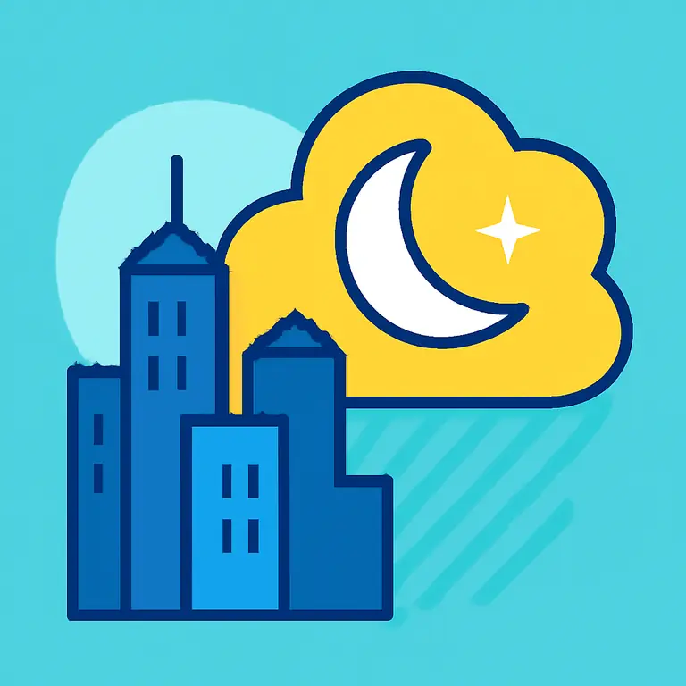 Городская жизнь и мечты - обложка пазла