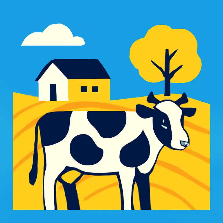 Сельская идиллия - обложка пазла