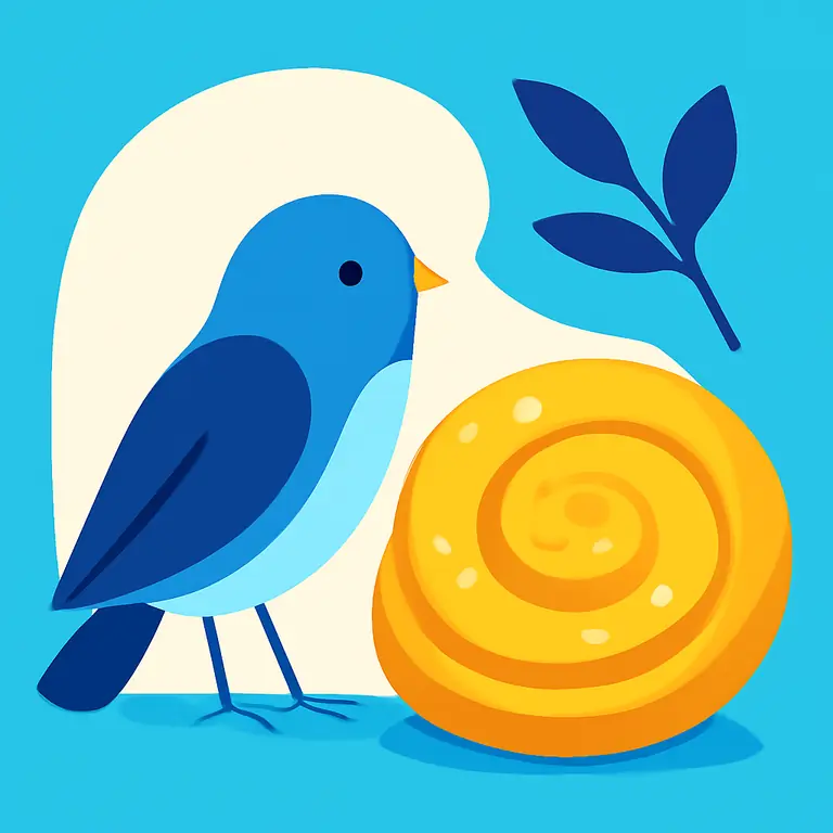 Птицы и лакомства - обложка пазла