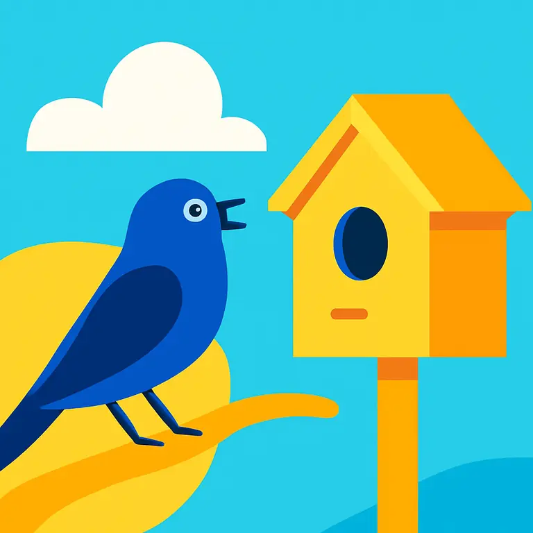 Птицы и поведение - обложка пазла