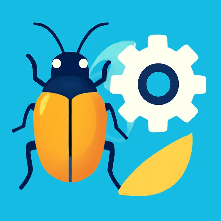 Насекомые и техника - обложка пазла