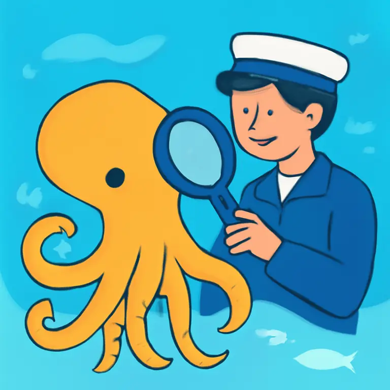 Морская фауна и профессии - обложка пазла