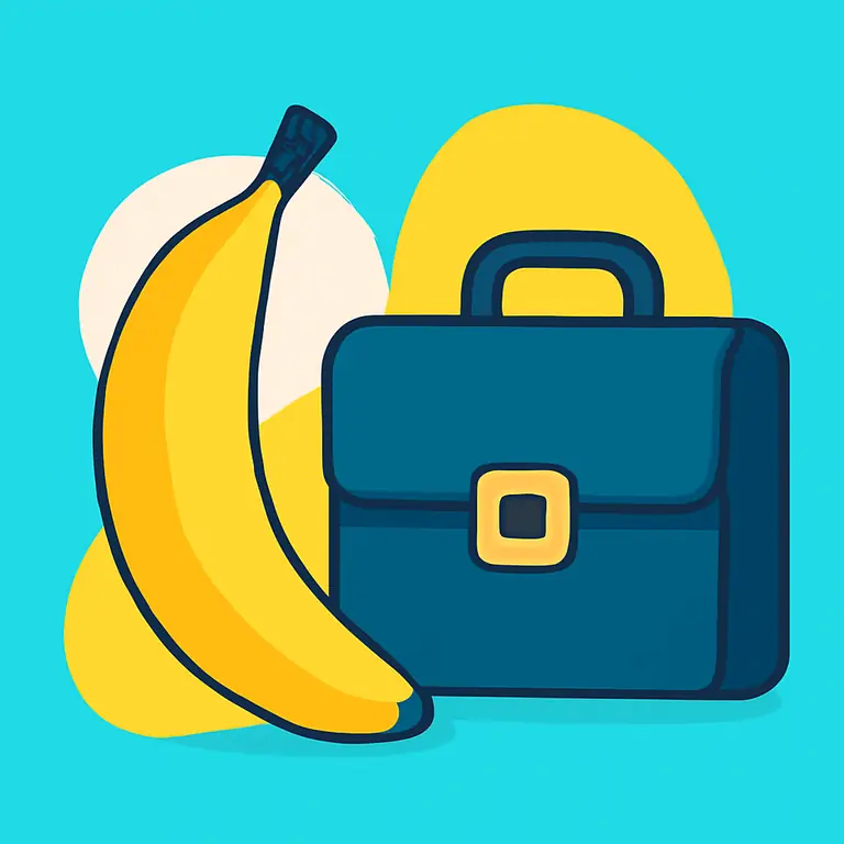 Фрукты и деловые термины - обложка пазла