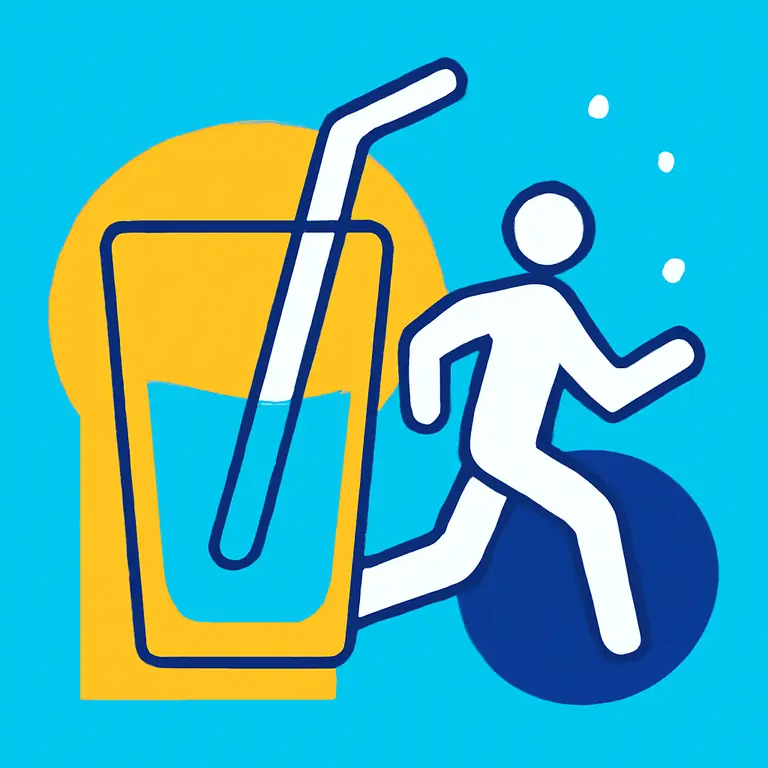 Напитки и движение - обложка пазла