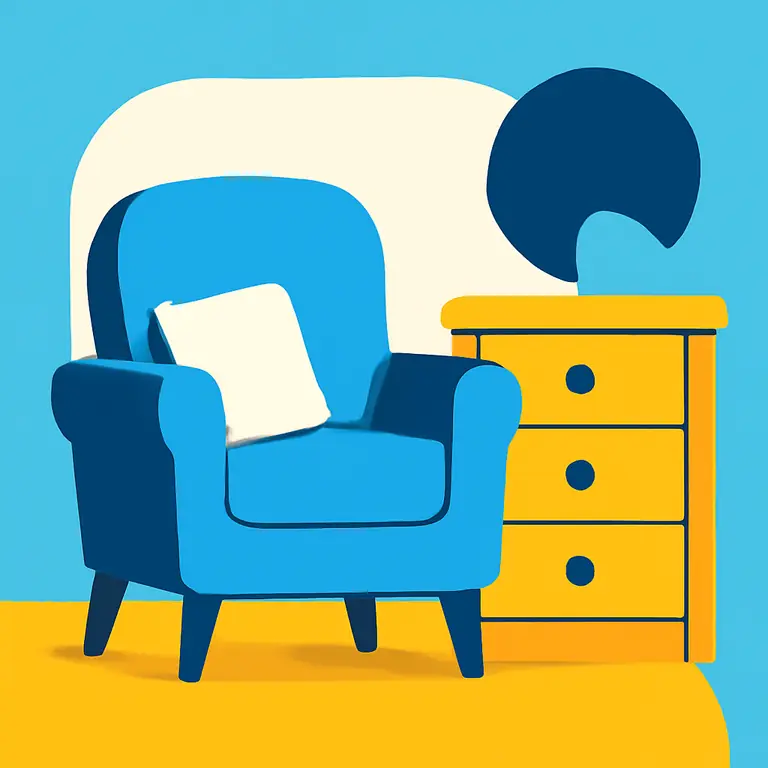 Мебель и особенности - обложка пазла