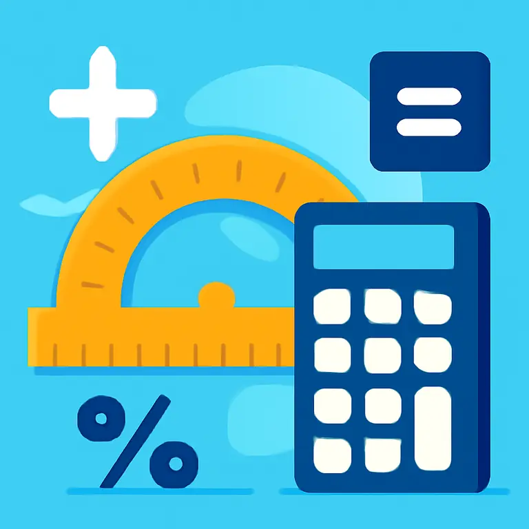 Математические термины и величины - обложка пазла